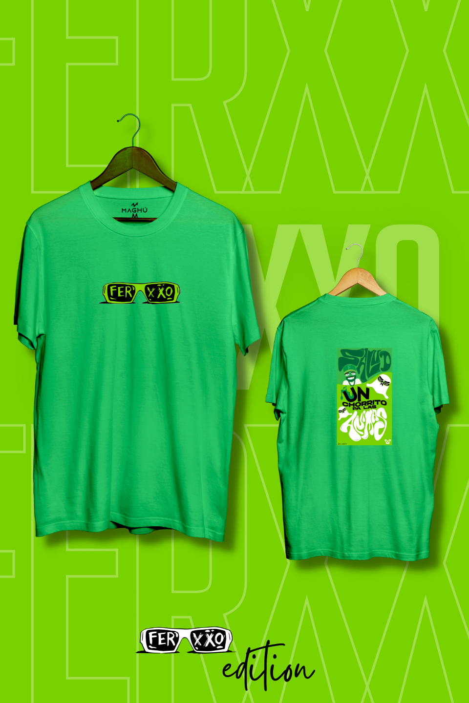Camiseta Ferxxo un chorrito pa las animas