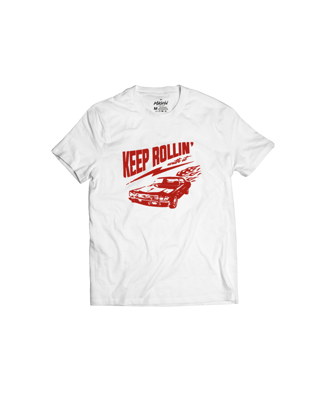 Camiseta Keep Rolling