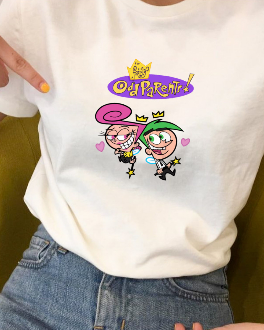 Camiseta cosmo y wanda padrinos magicos