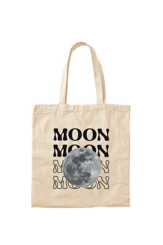 Tote bag Moon