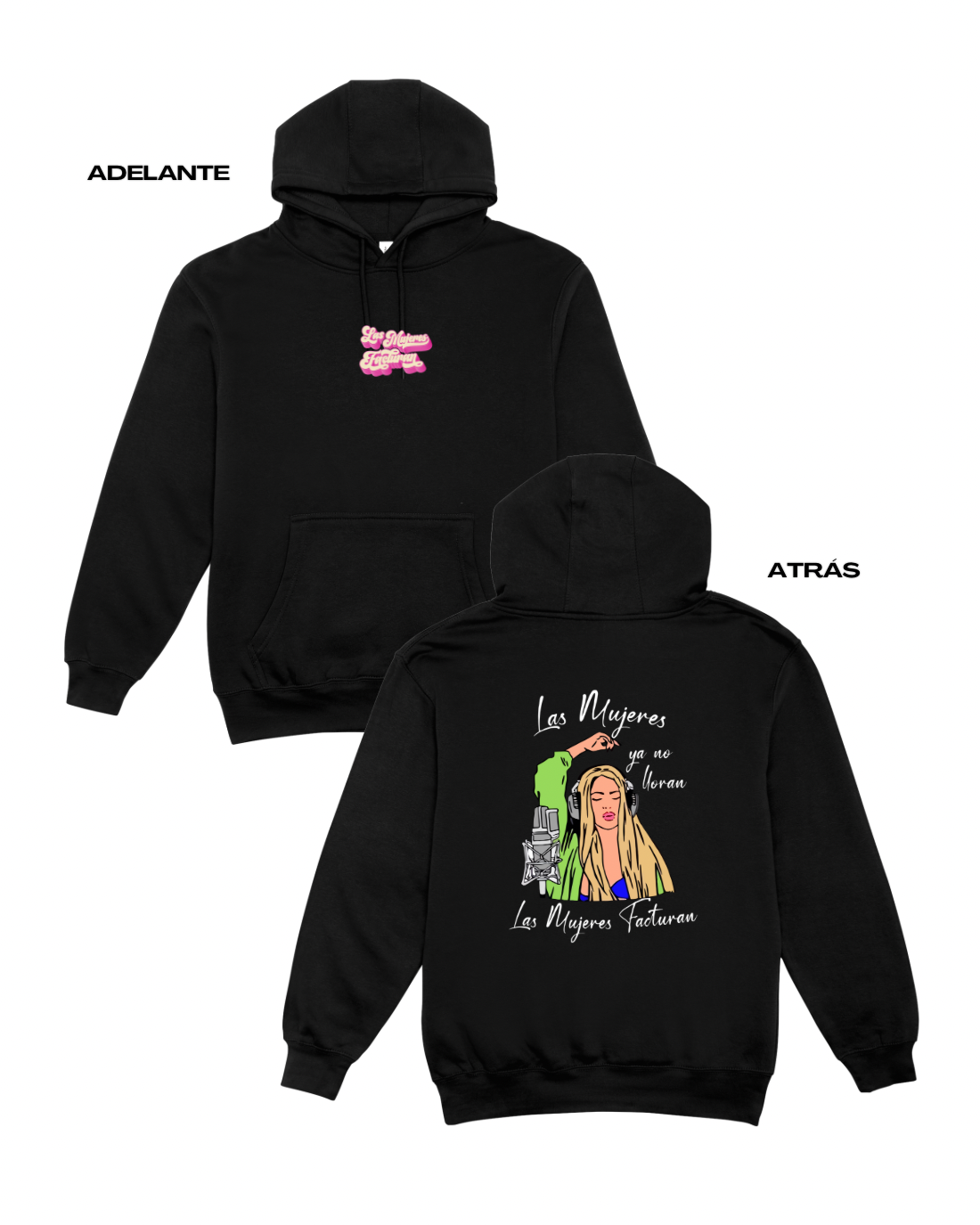 Hoodie Las mujeres facturan