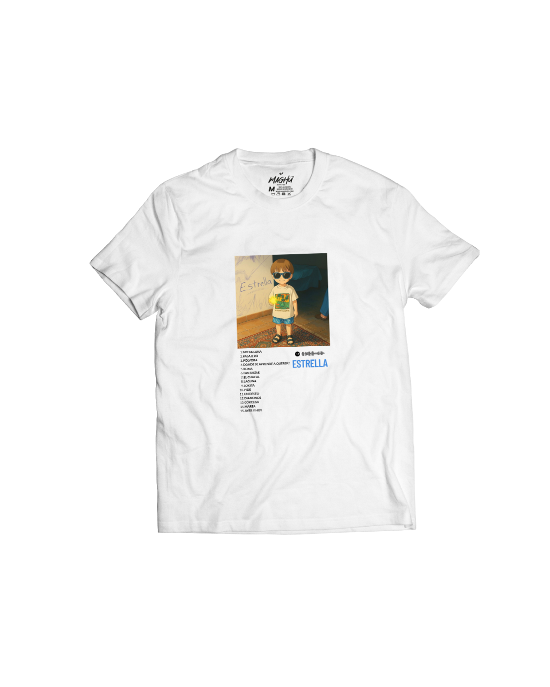 Camiseta Mora Canciones