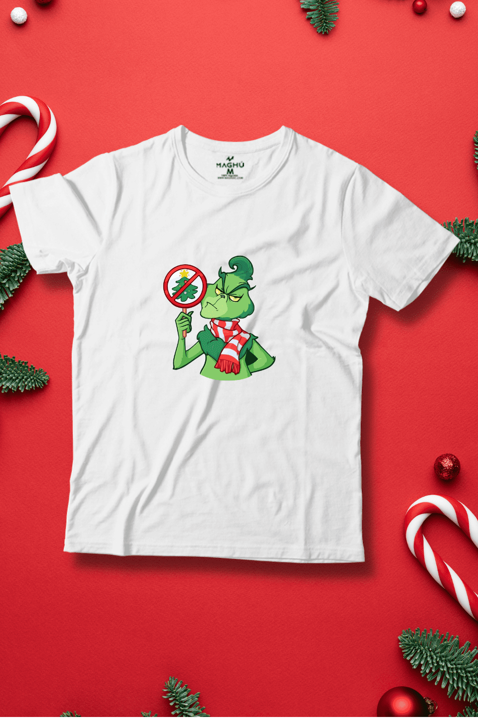 camiseta grinch navidad maghu