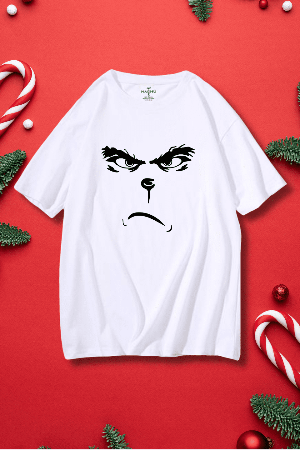 grinch face maghu oversize
