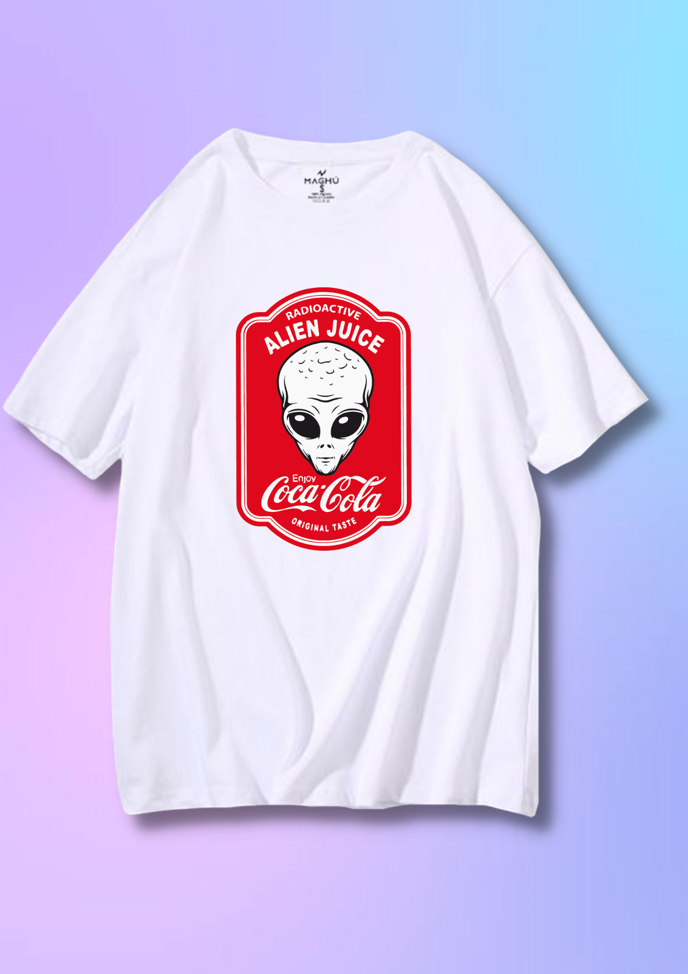 oversize coca cola alien maghu