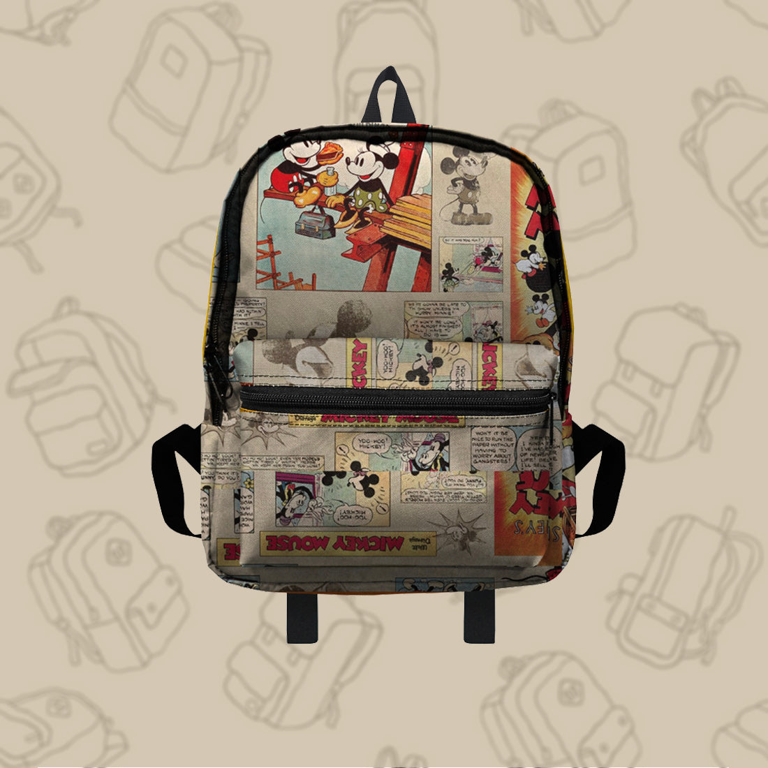 mini maleta Mickey comic maghu