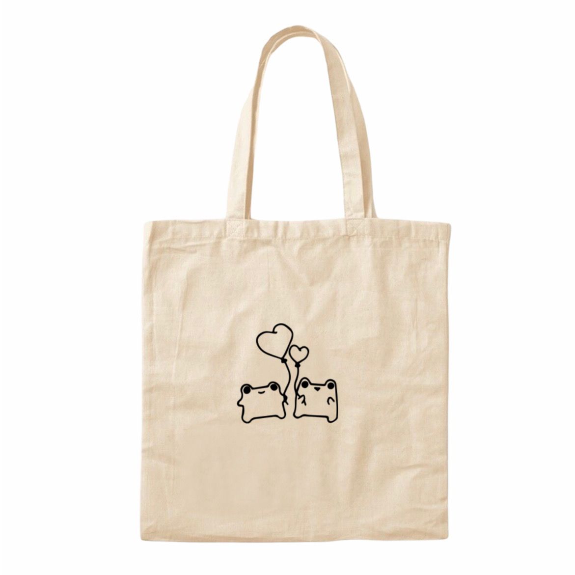 Tote bag frogs