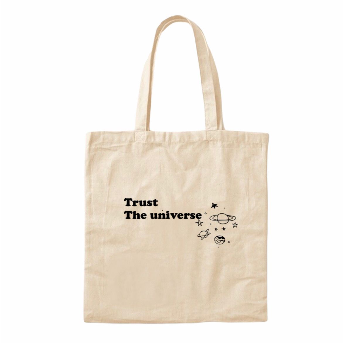 Tote bag Trust The Universe