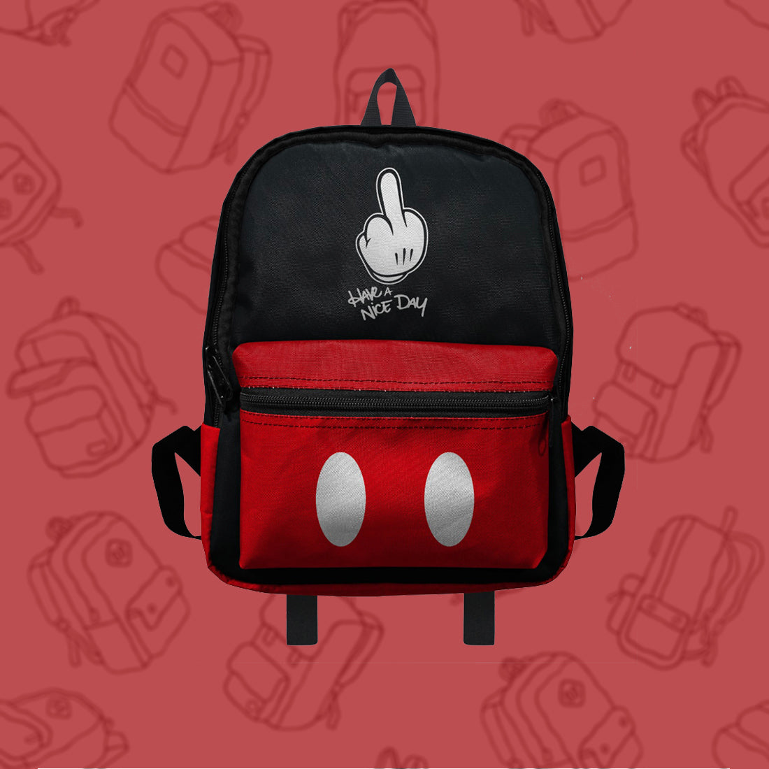 mini maleta mickey dedo maghu