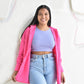 Mini crop Lila